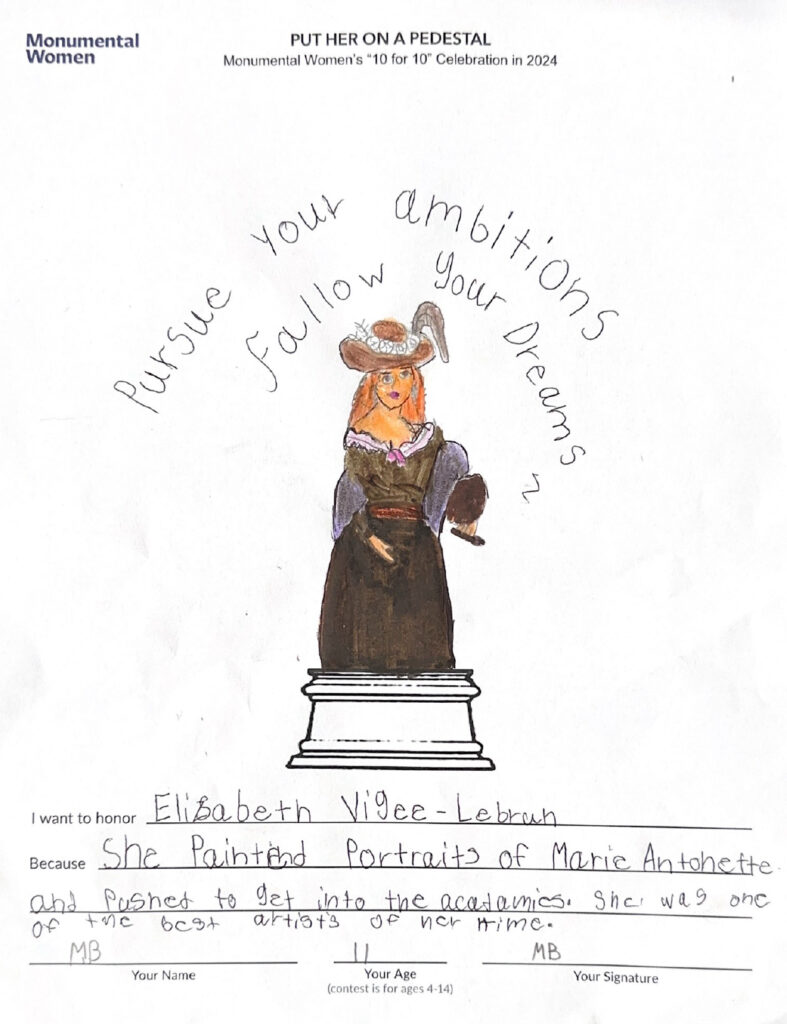 Artwork of Élisabeth Vigée Le Brun
by MB Nuzzi, 11 years old