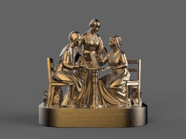 Women's Rights Pioneers Monument Tabletop Artwork